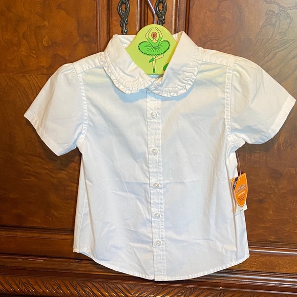 Gymboree White Button Down Kids Shirt - Picture 1 of 4